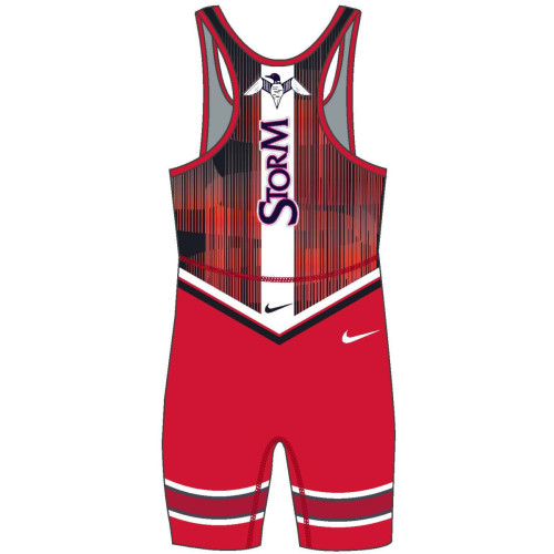 MN/USA Wrestling Team Red Nike Singlet 2025
